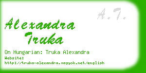 alexandra truka business card